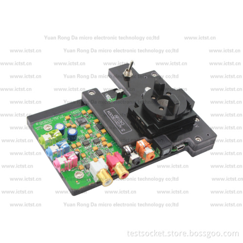 CA0189 test socket audio chip testing BGA testing solution